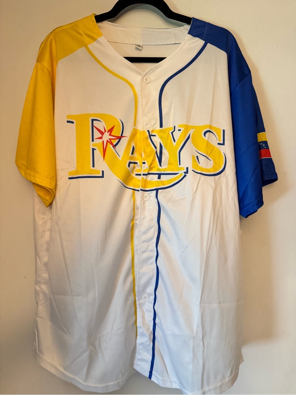 Rays Baseball Jersey - Venezuela special edition
